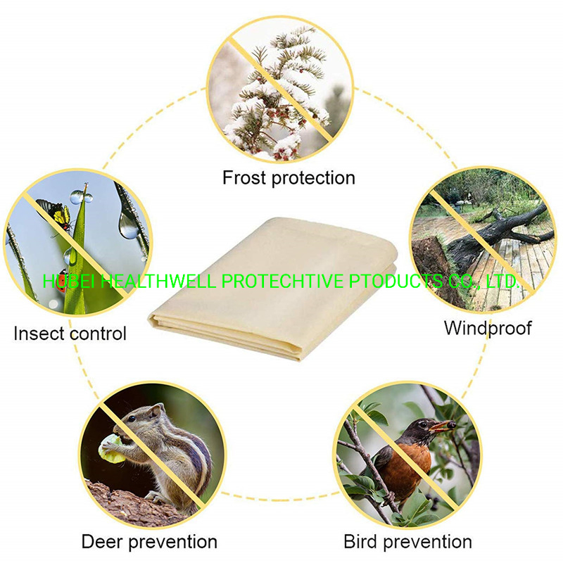 Non Woven Agriculture Winter Drawstring Plant Protection Cover Bags