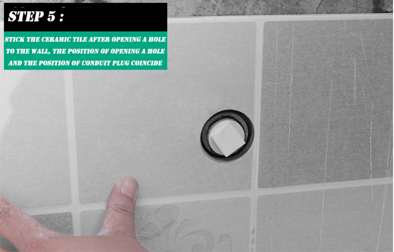 Hole Positioner Adjustable Positioning Ruler Marble Hole Opener Punch Hand Tool 40cm Long 1mm Thick