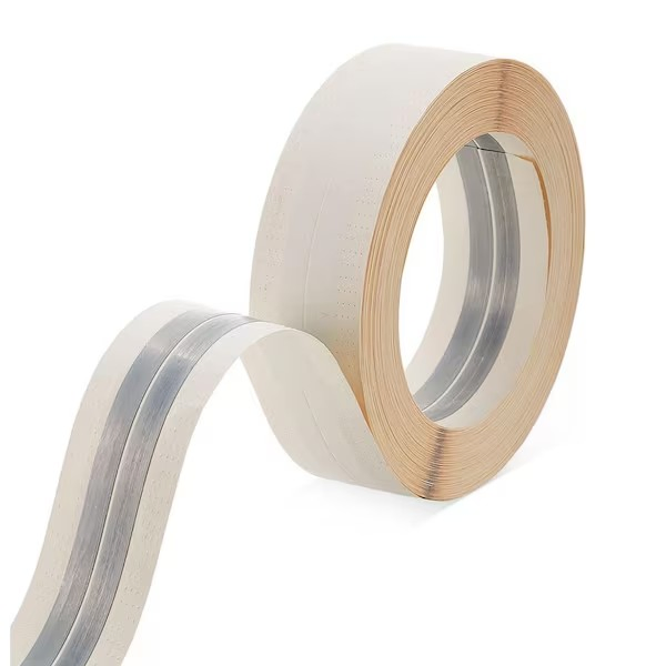 50mmx30m Flexible Bonded Aluminium Metal Corner Tape for Gypsum Board Drywall Application