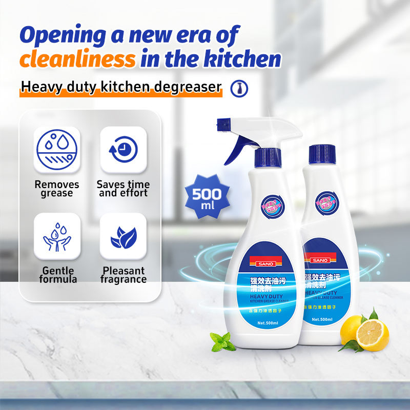 Sanvo Disposable Aerosol Grease & Oil Stain Cleaners Multipurpose Kitchen Cleaning Spray