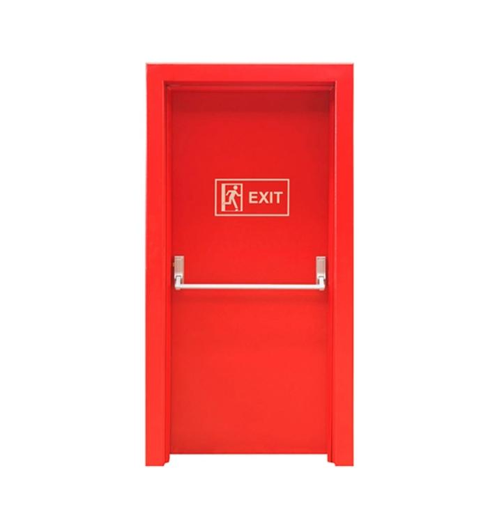 Apartment Steel Fireproof Fire Rated Emergency Escape Door with CE Listed