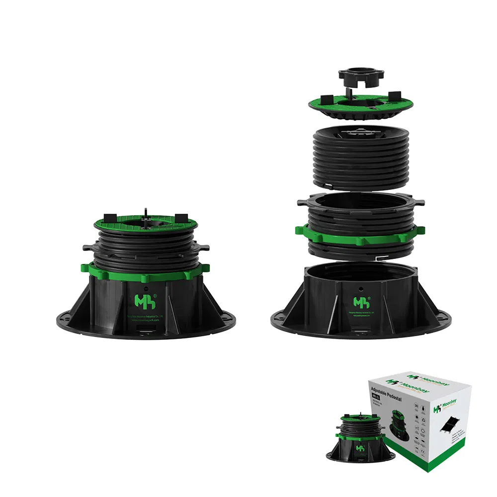 Self Leveling Adjustable Plastic Balcony Floor Pedestal