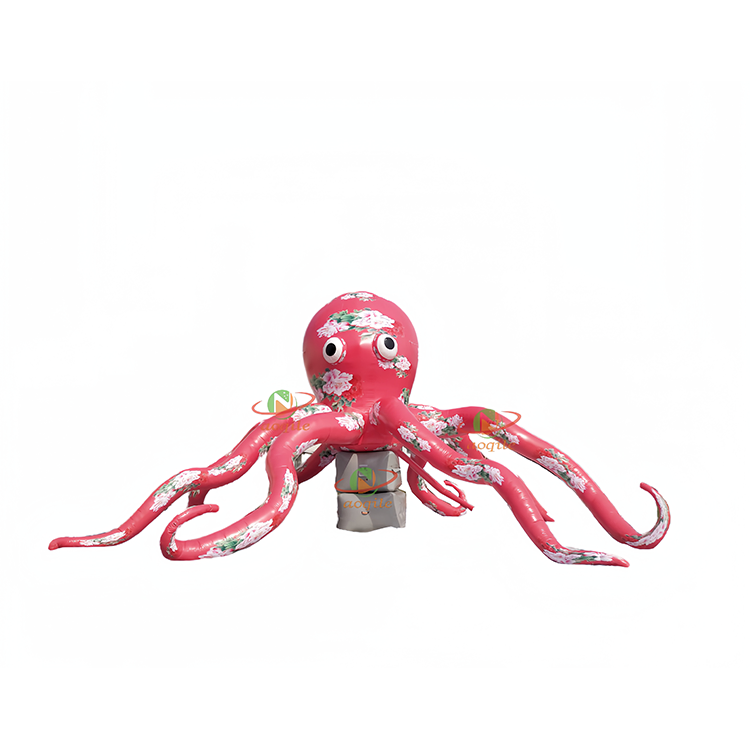 Inflatable Architectural Art Hanging Octopus Decoration Inflatable Octopus Model Halloween Decoration