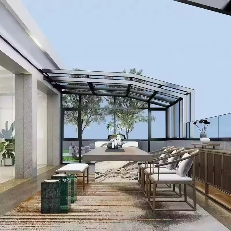Folding Sunroom Built with Marine Grade Aluminum for Longevity