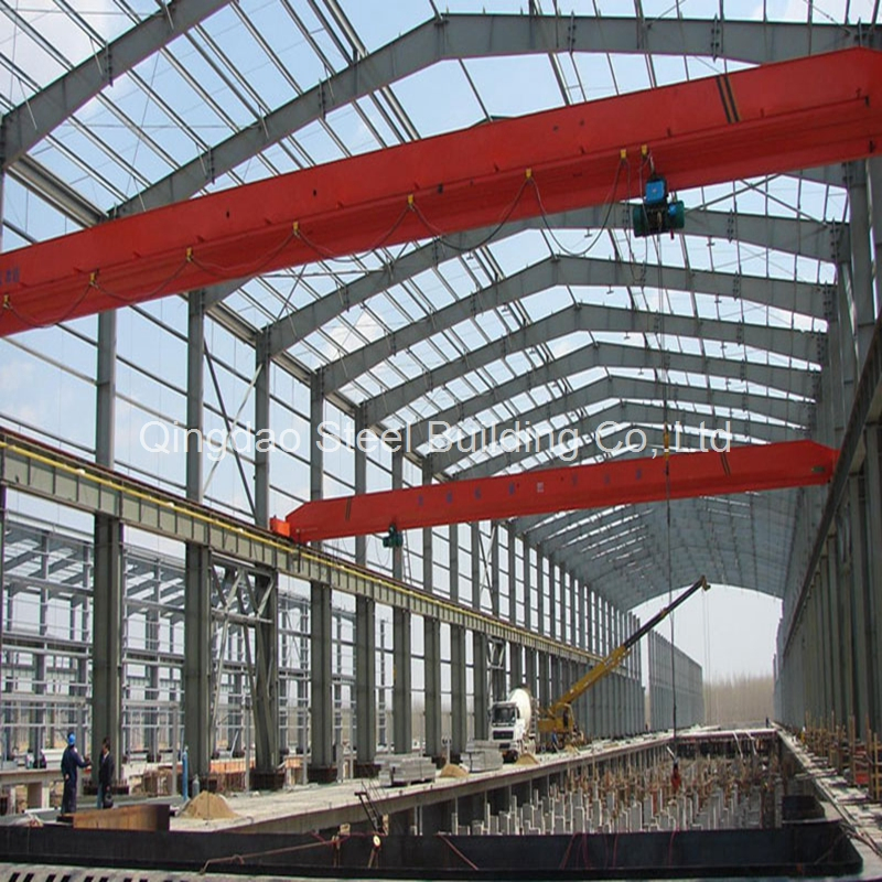 Factory Supply Prefab Steel Truss Rafter Structure Industrial Warehouse Steel Structure Workshop