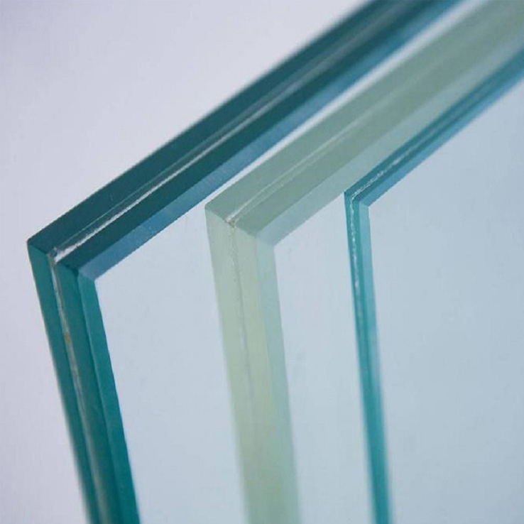 Building Glass 4mm 5mm 6mm 8mm 10mm 12mm 6.38mm Safety Flat Laminated Glass Clear PVB Laminated Glass