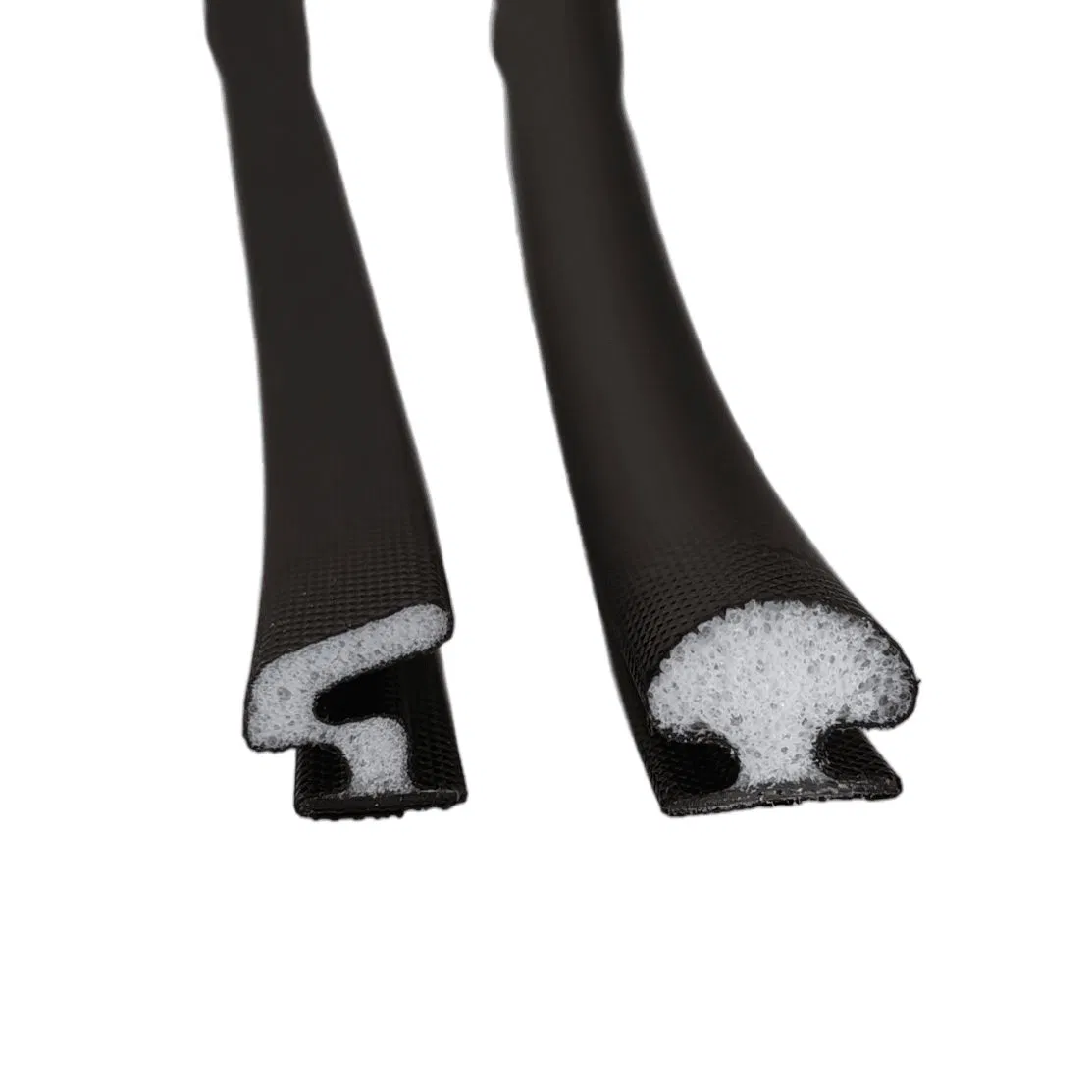 Brown V-Shaped Aluminum Alloy Rubber Seal Strip TPV/Silicone Rubber/PU/TPE/PVC/ EPDM Foam Coated Sealing Strip