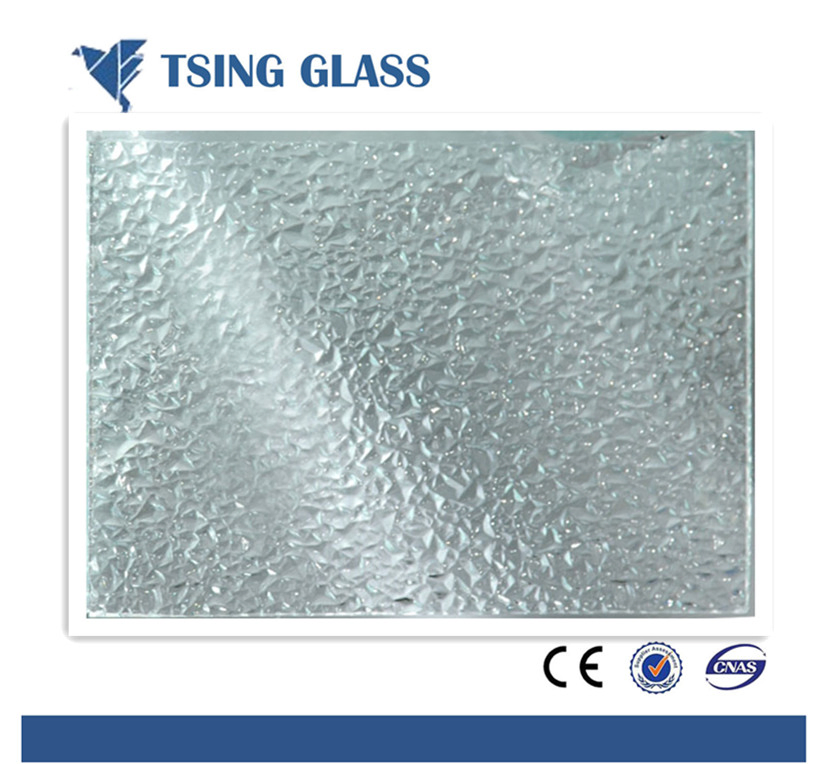 3mm 4mm 5mm 6mm Decorative Clear Patterned Glass