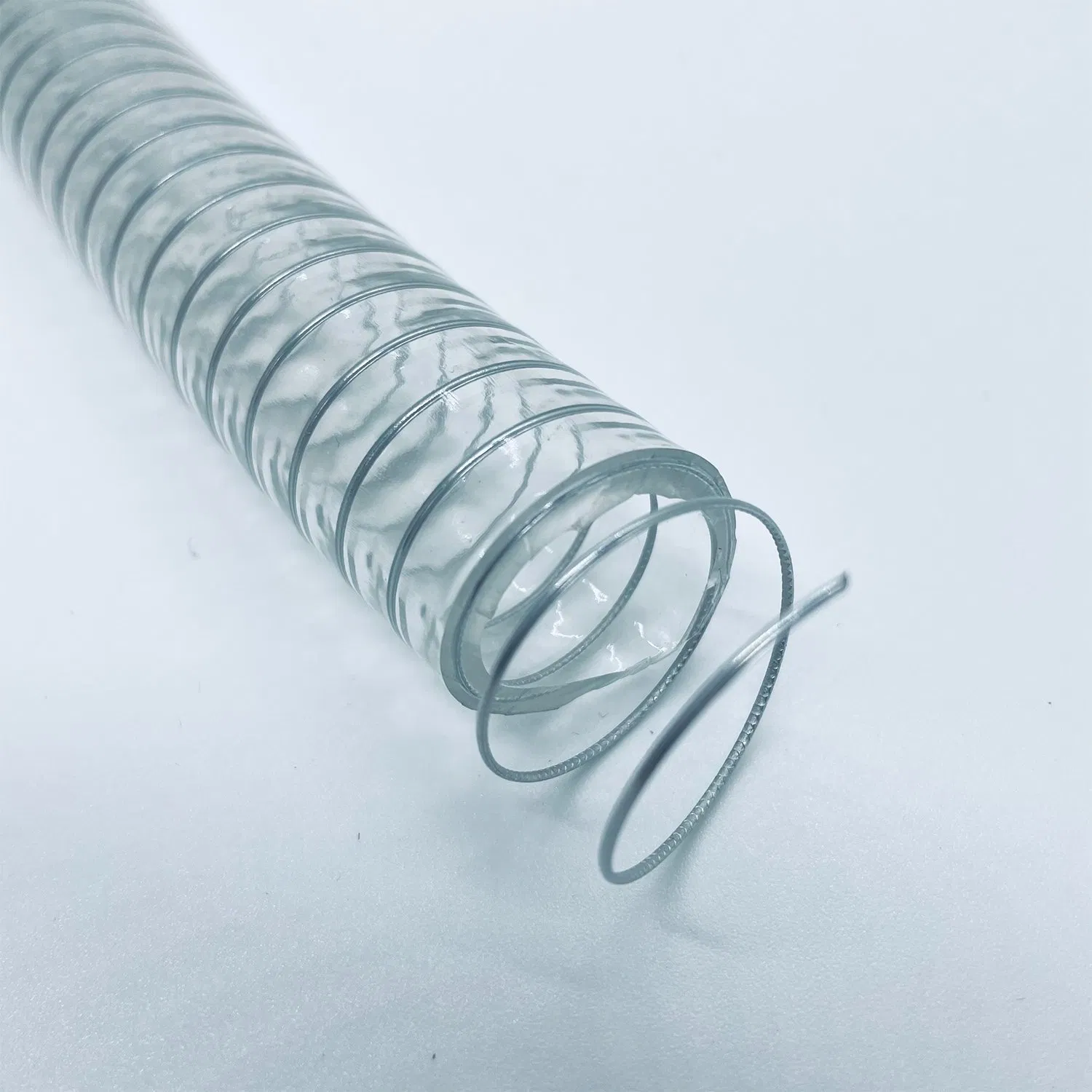 High Quality Transparent PVC Steel Wire Spiral 1/4 "~10" Inch Suction/Drainage Hose