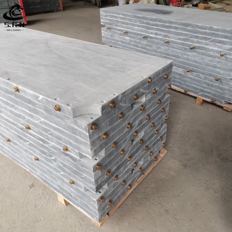 Wholesale Price 12ft Snooker Natural Stone Snooker Billiard Table Slate