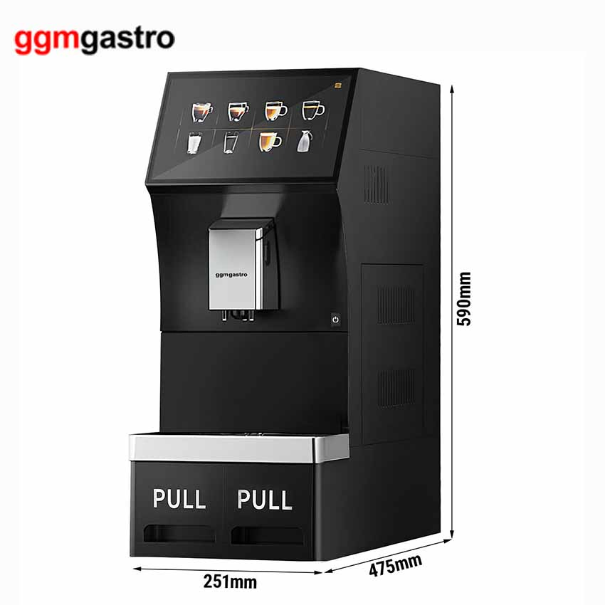 Professional Automatic Commercial Bean-to-Cup Coffee Machine with Touch Screen