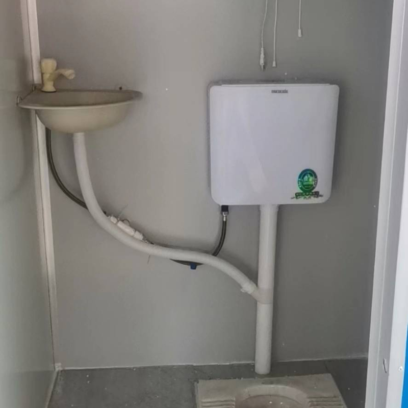 Compact and Foldable Design Space Saving Storage and Transport Portable Toilet for Travel