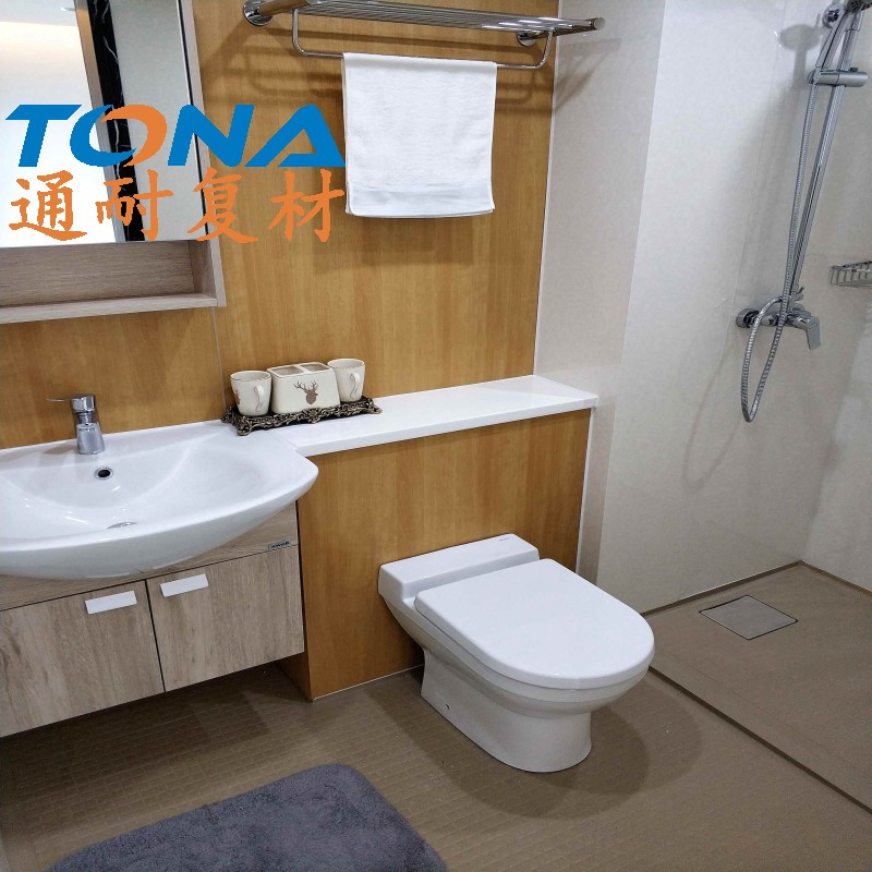 SMC Customized Integrated Bathroom for Modern Dormitory and Office Needs