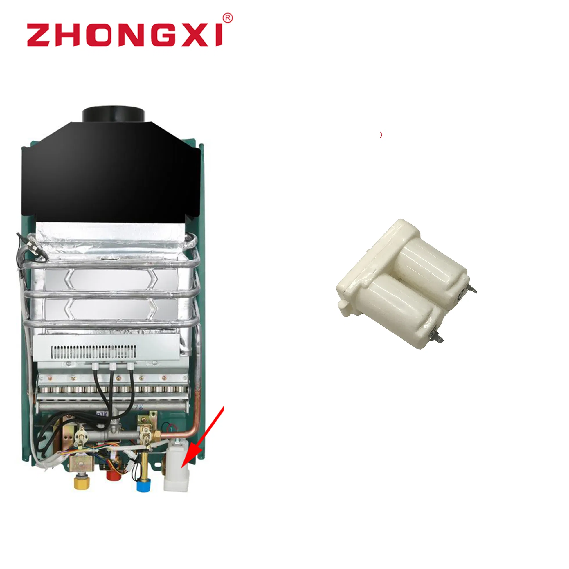 Газовая колонка с турбонаддувом 6 л