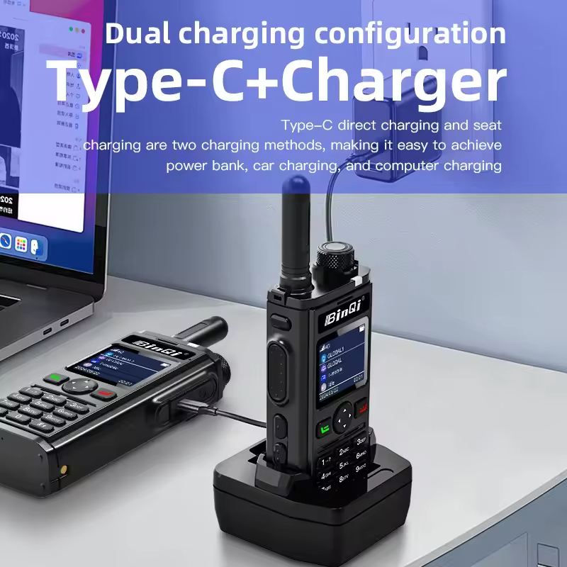 Портативная рация Binqi BQ-298 с GPS и WiFi