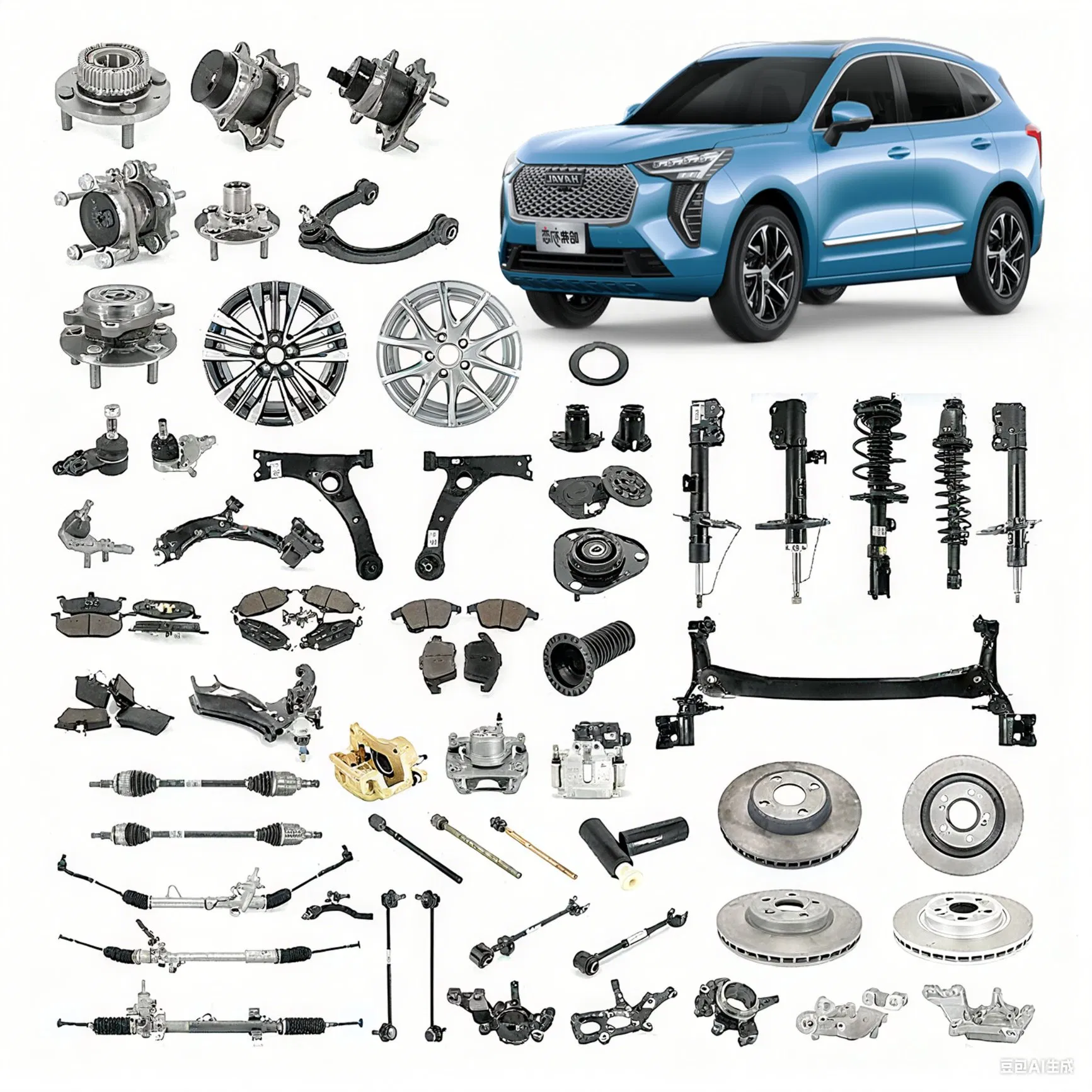 Запчасти для автомобилей Changan, Geely, Chery, Dongfeng, Jetour, Omoda, JAC, Haval, Great Wall