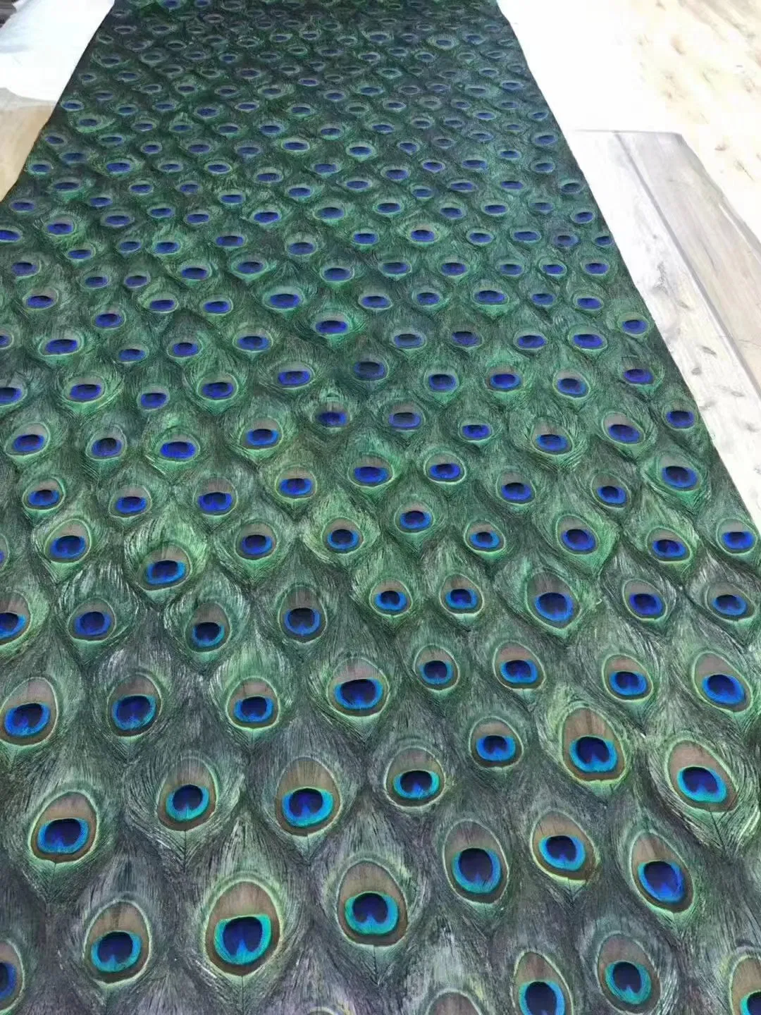 Premium Real Feather Wallpaper with Silky Texture Perfect for Hotel Accent Walls