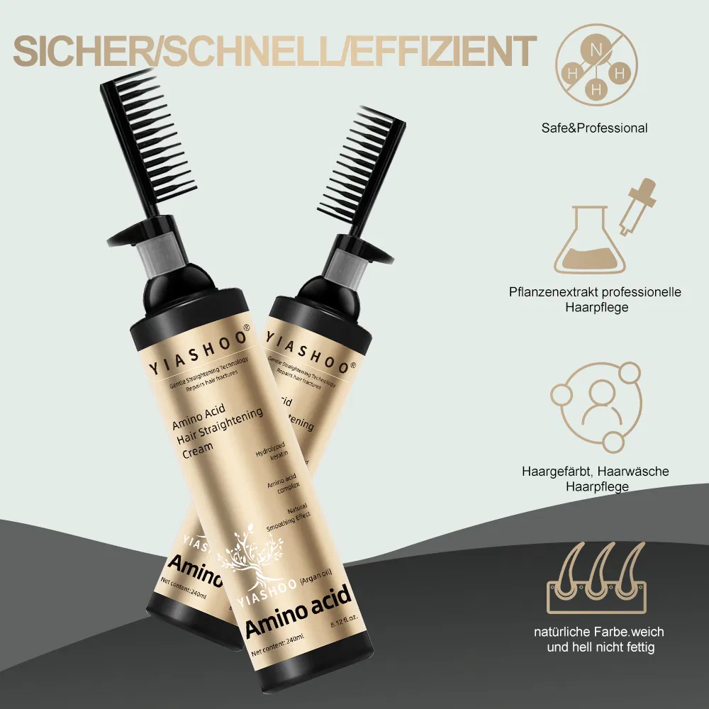 Sulfate-Free Tinturas De Cabelo: Nourishing Hair Coloring Comb for All Hair