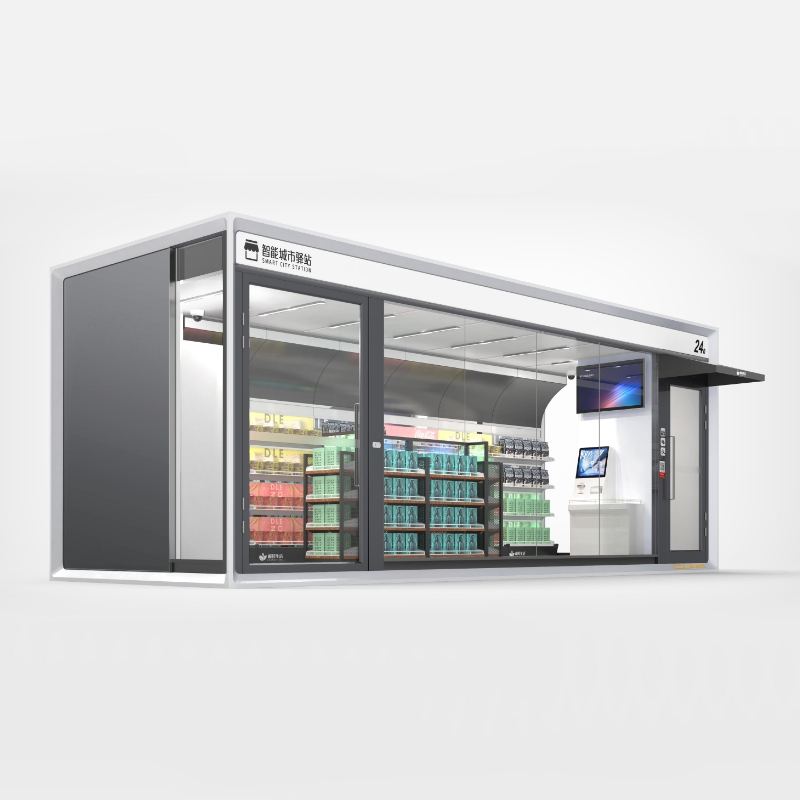 24 Hours Vending Machine for Snack with LCD Screen