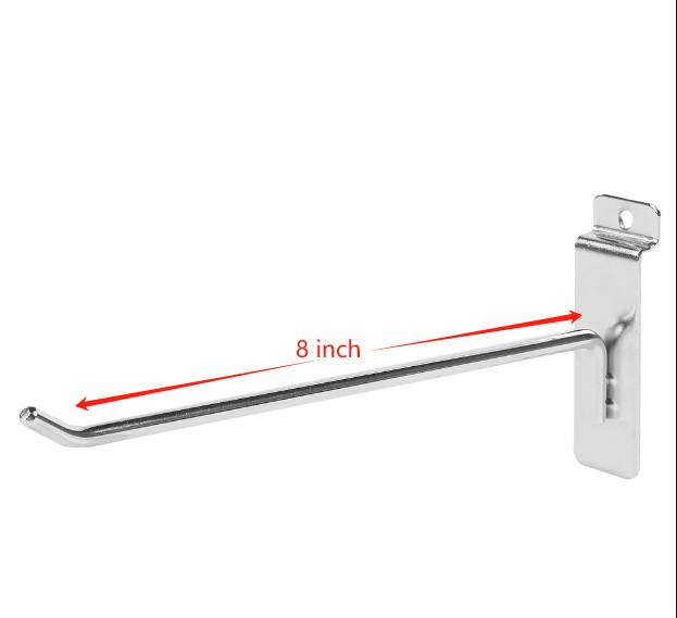 8 Inch Slatwall Hooks, 8 Inch Garage Hanging Hooks