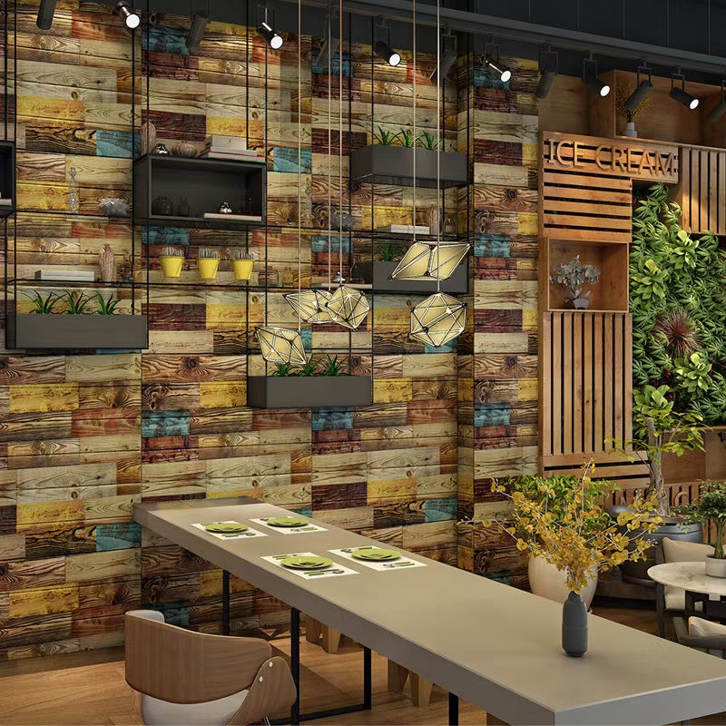 Easy Intsall Self-Adhesive PE Foam 3D Wall Stickers for Shops Wall Decoration