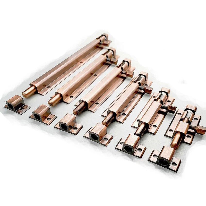 Vertical Locking Flush Stainless Steel Sliding Door Bolts