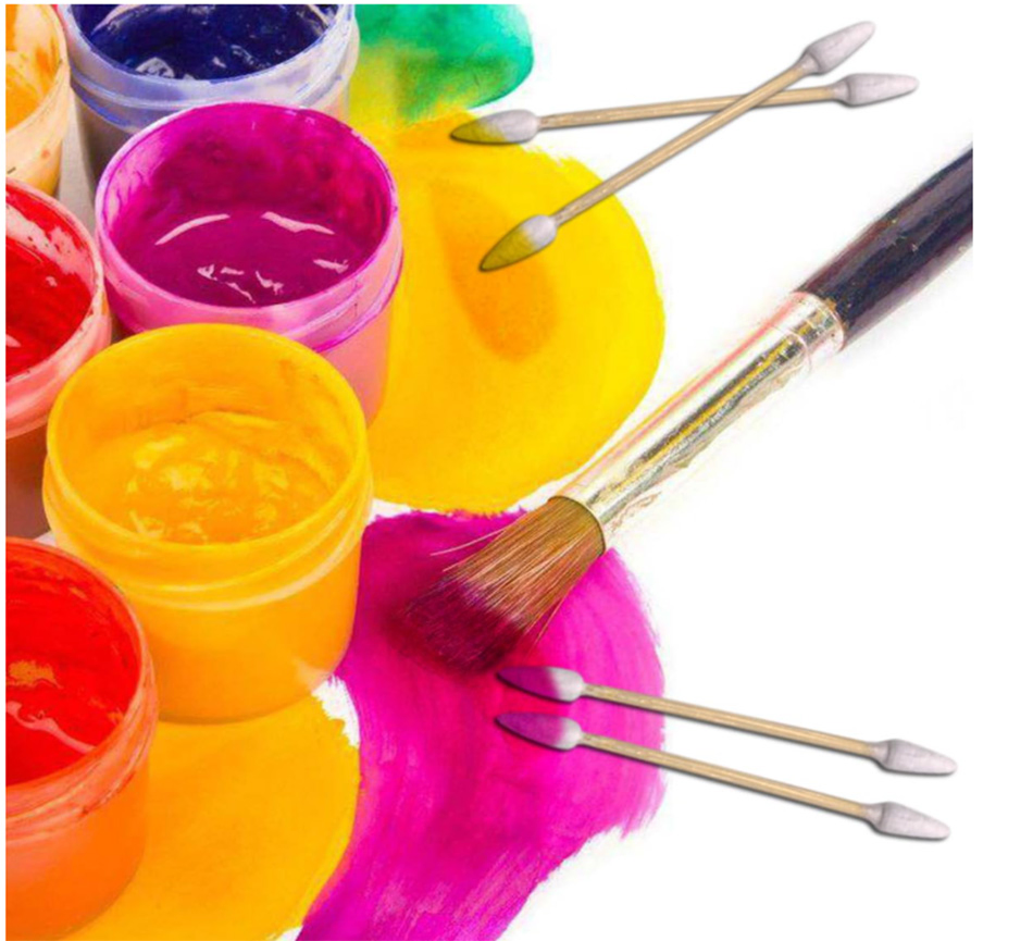 1200PCS Precision Tip Double Pointed Cotton Swab for Makeup