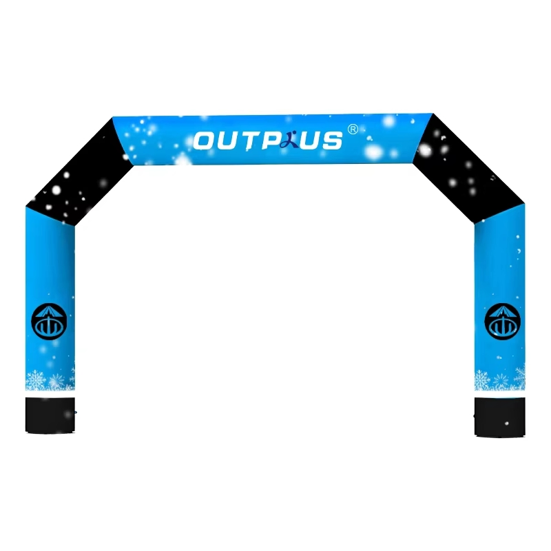 Custom Inflatable Arch with Logo Printing for Events Advertising and Sports Events