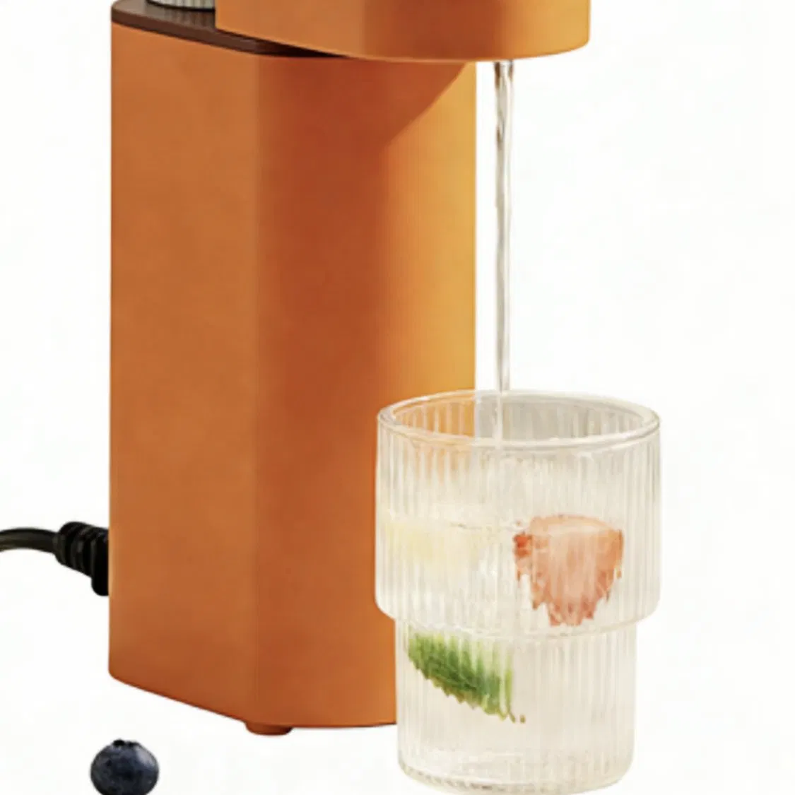 Household Countertop Hot Type Water Dispenser Plastic Body Travel Convenient