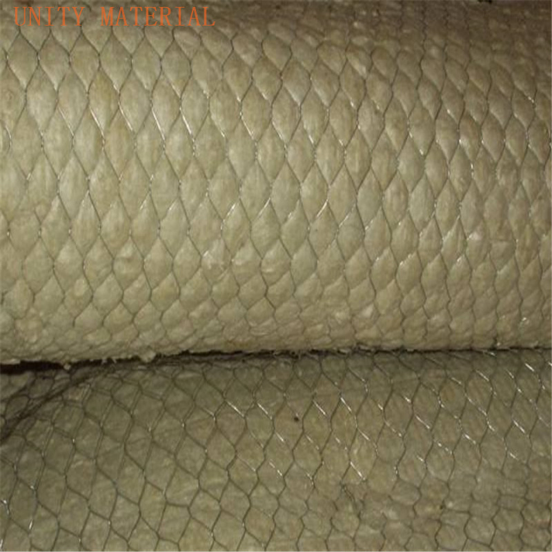 No Asbestos 100-500c Temp Thermal Insulation, Fireproof, Waterproof Sound Insulation Basalt Rock Wool Roll