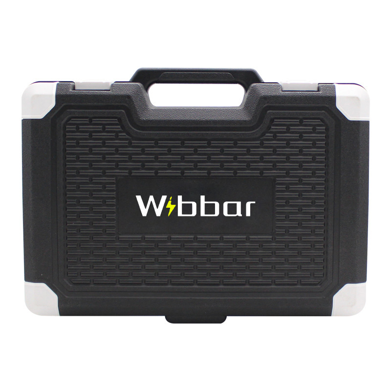 86-Piece Household Hardware Tool Box 12V Lithium Drill Cordless Drill Electric Screwdriver