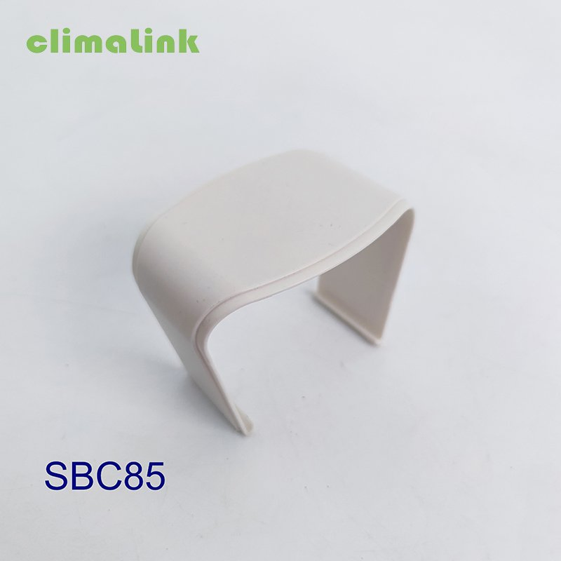 Air Conditioner Duct Decorative Cross Joint Pipe PVC Trunking Duct HVAC Manufacturers PVC Air Conditioner Pipe Cover