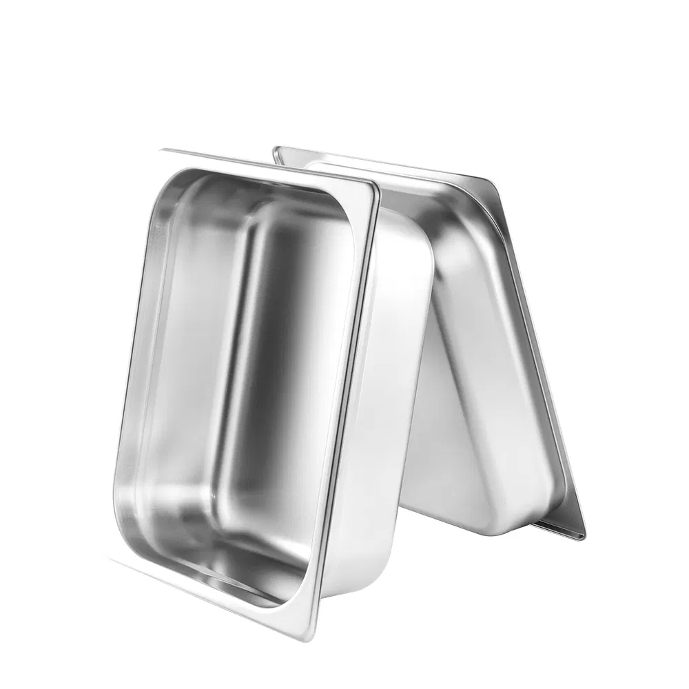 1/2 100 mm Sizes Hotel Supplies Buffet Catering Steam Table Seafood Pan