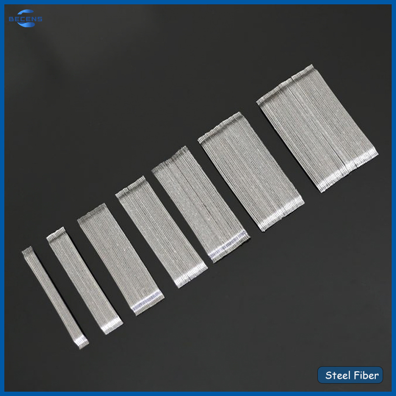 Hot Sale Glued Hooked End Steel Fiber Materials for Rpc Reinforcement and Construction