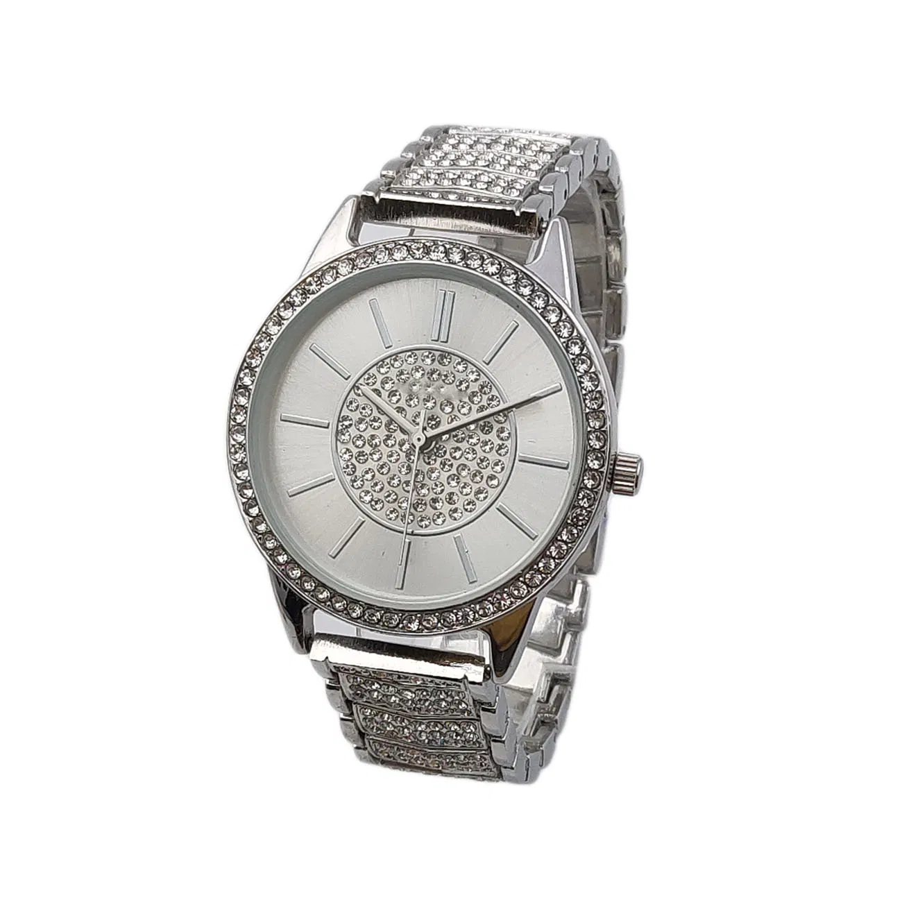 Customized Fashionable Luxry Stone Watch Lady Wrist Watch