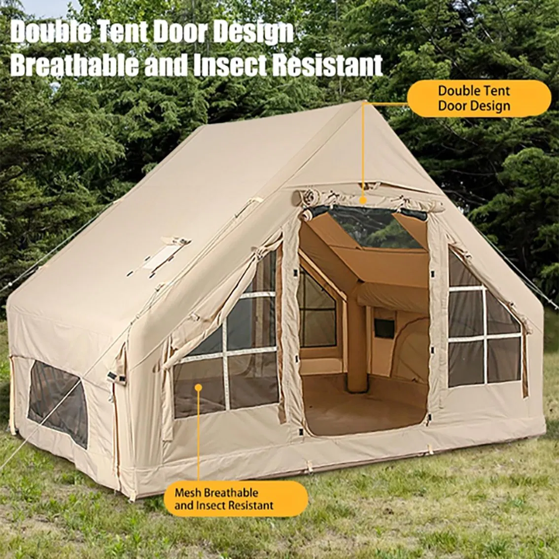 Inflatable Camping Tent Outdoor Camping Tent Inflatable House Luxury Tent for Camping