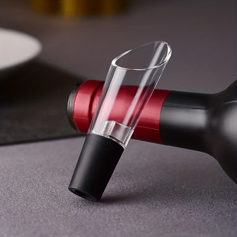 Plastic New Aerating Pourer Magic Decanter Red Wine Accessories Popular Wine Bottle Spout Pourer