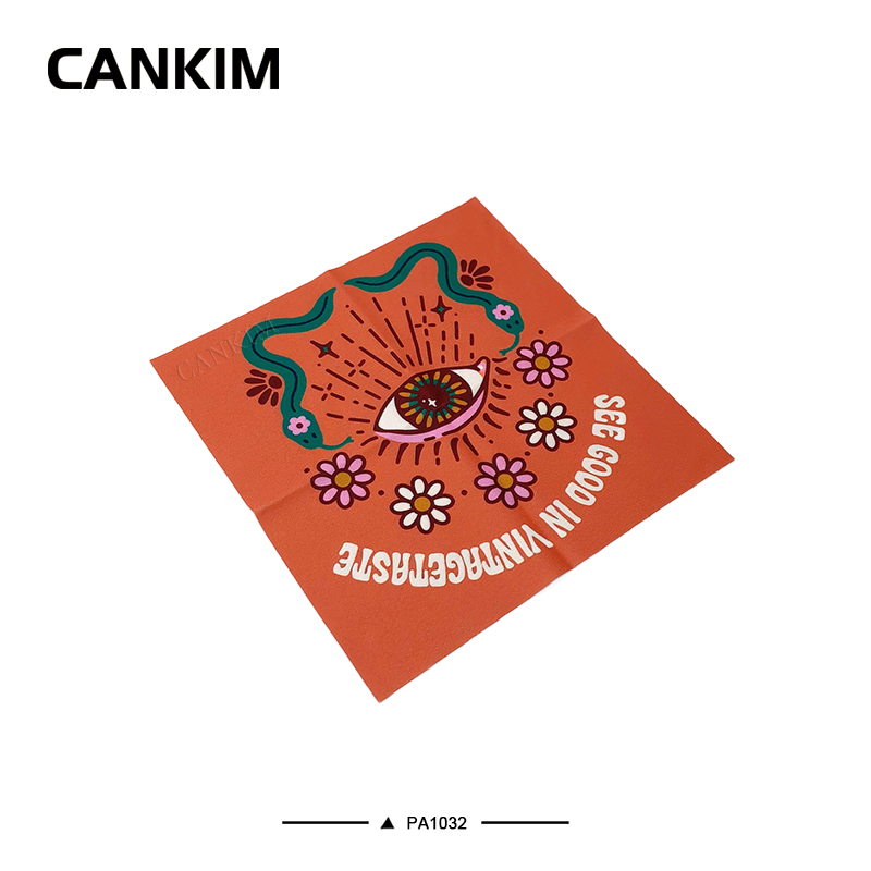 Factory Wholesale Pattern Customization Cleaning Cloth Glasses Polishing Cloths Microfiber Cleaning Cloth for Glasses