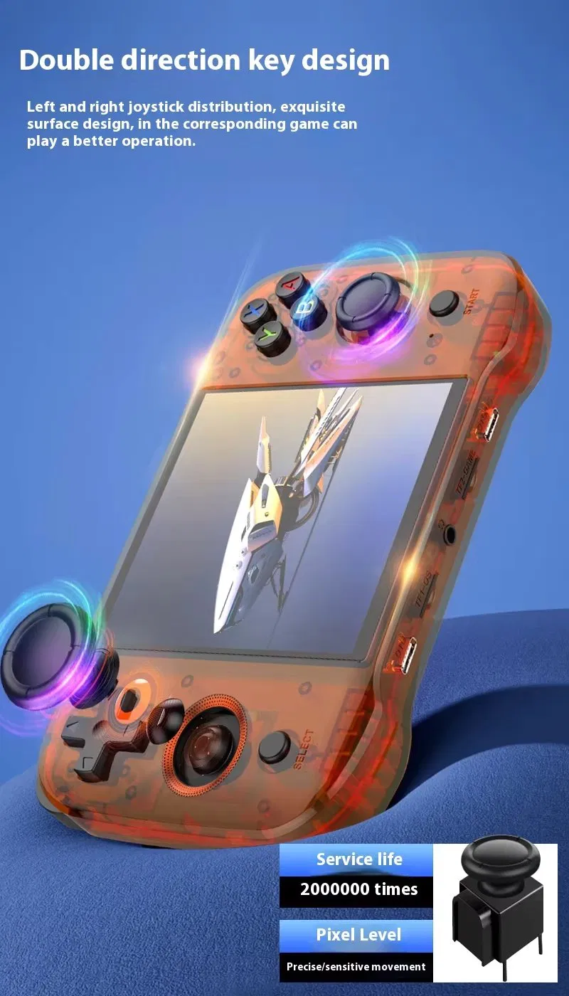 Портативная консоль R46s с 15000 игр, 4 дюйма, 64 ГБ