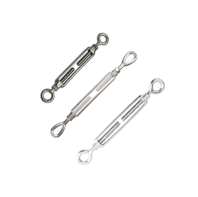 Durable Black Steel Eye Turnbuckle for Industrial Applications