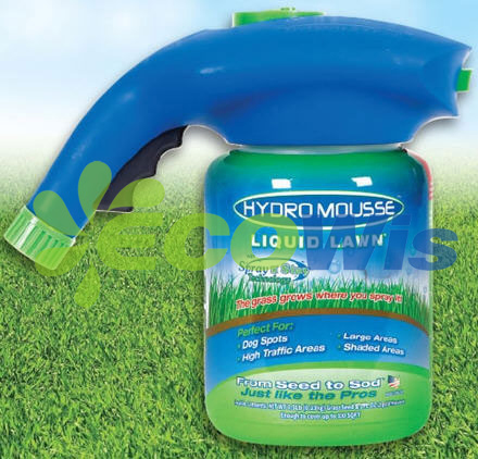 Hydro Mousse Liquid Lawn Turf Seeder Spray Bottle Seeder