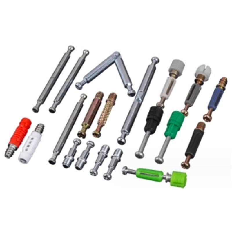 Fittings Double-Ended Connecting Rod 3-in-1 Fastening Screw