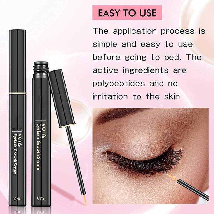 OEM Advanced Custom Cosmetics Eyelash Growth Serum for Longer, Fuller, Thicker