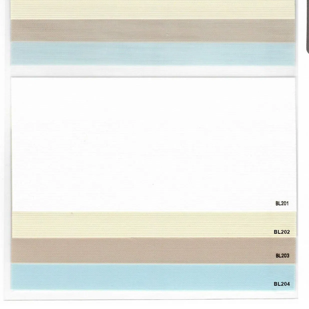 Korean Zebra Blind Fabric for Window Blinds