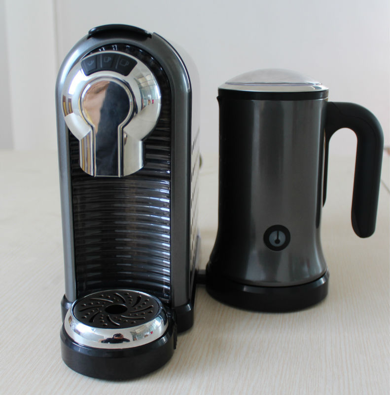 ETL Approval Nespresso Capsule Coffee Machine with Milk Frother