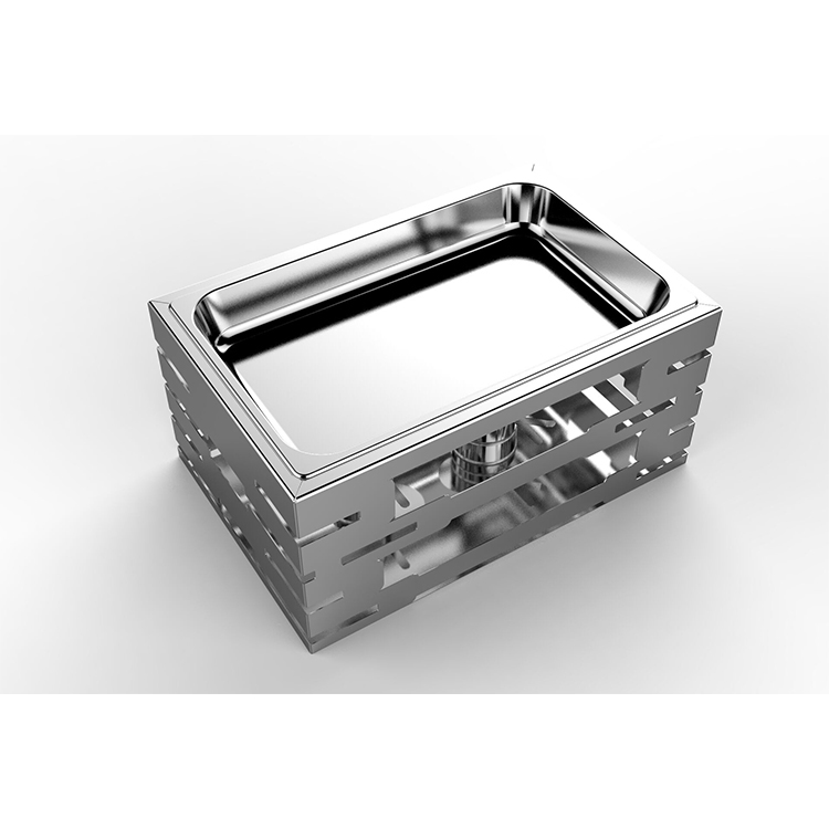 Heavybao Hotel Buffet Equipment Stainless Steel Display Chafer Pan Stand