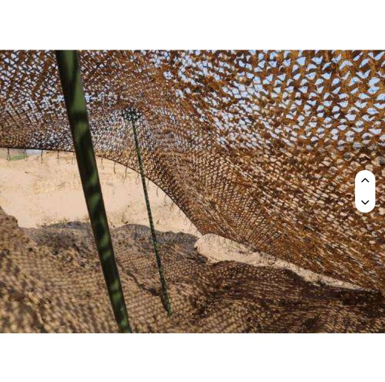 Camouflage Net Telescopic Support Pole, Fiberglass Material Pole for Camo Netting Support System