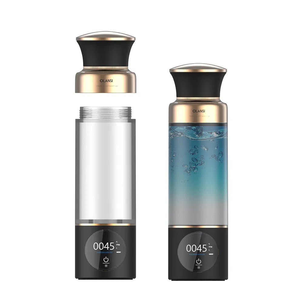 a Portable Hydrogen-Rich Water Bottle with a Hydrogen Content of up to 5000ppd