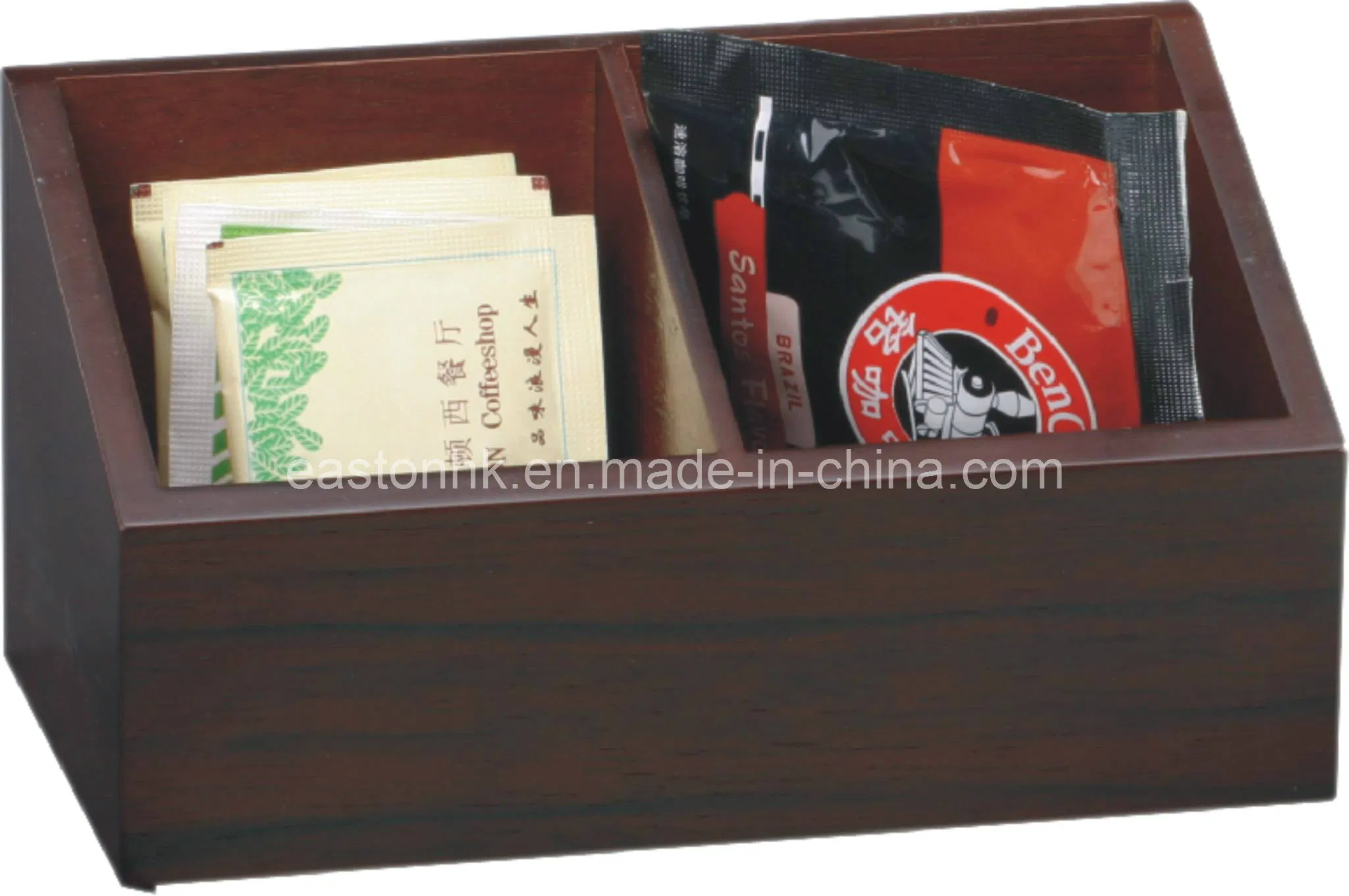New Design Wooden Tea Holder Service Tray for Hotel