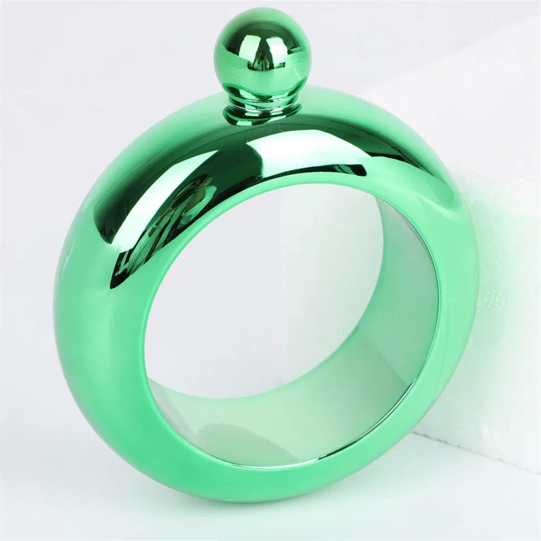 Colorful Bracelets Stainless Steel Bottle for Wine Hip Flask on The Wrist